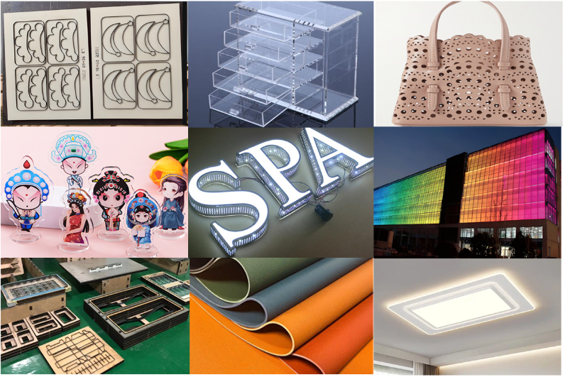 1390 Precision Laser Cutting Machine Samples