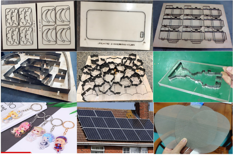 laser for mixed materials